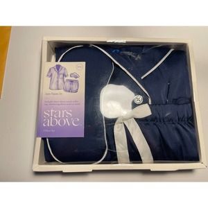 Stars Above Satin Pajamas Set